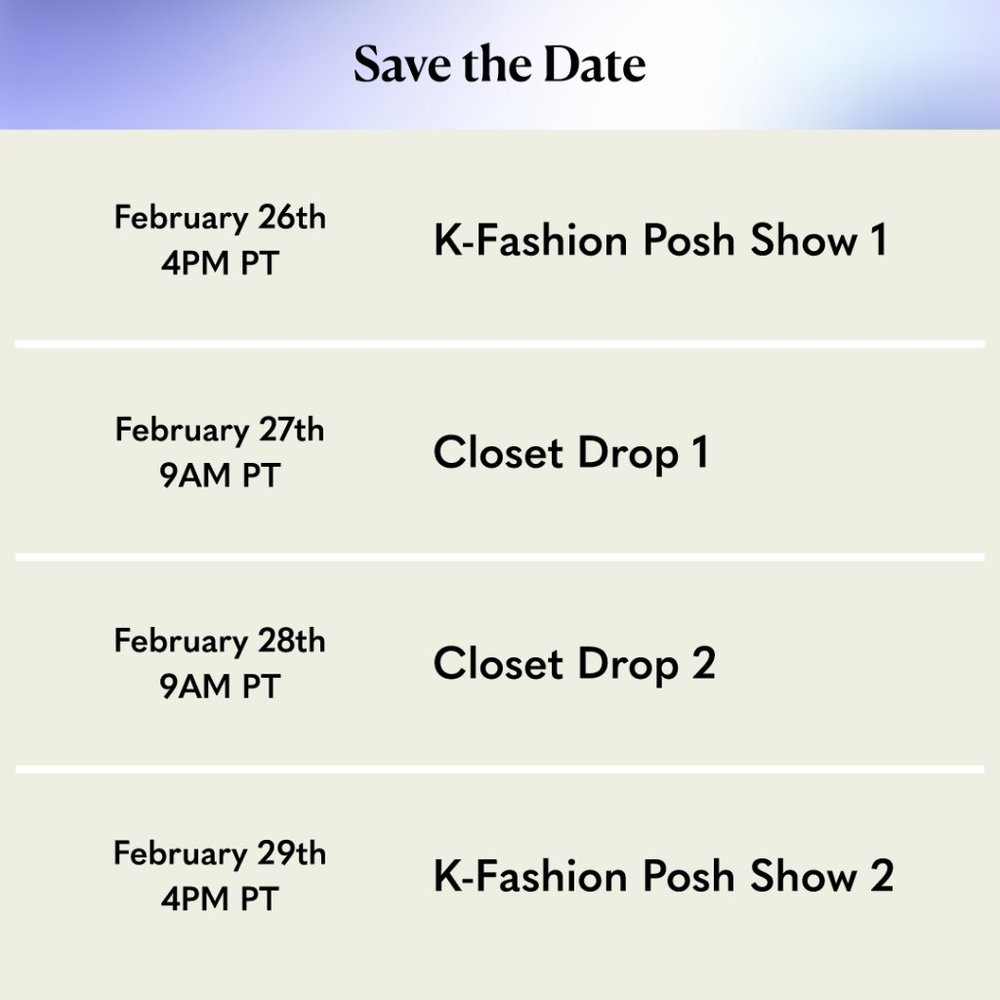 Save the Date